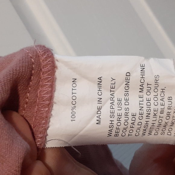 Dusty rose pink overall dress sz 12 Miss Shop - Picture 7 of 7